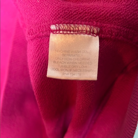 Vineyard Vines Pink Zippered Polo Sweatshirt - Picture 4 of 4